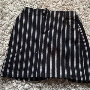 Striped skirt